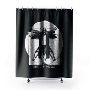 The Big Lebowski Vitruvian Shower Curtains