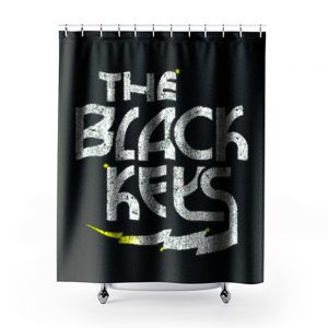 The Black Keys Vintage Shower Curtains