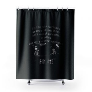 The Blues Brothers 106 Miles Shower Curtains