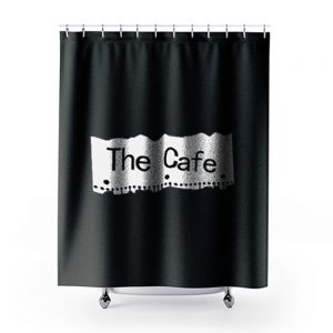 The Cafe Retro Shower Curtains