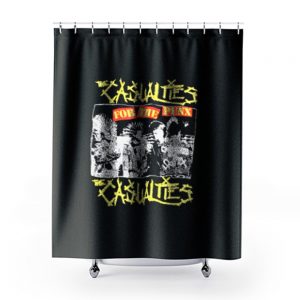 The Casualties Punk Band Shower Curtains