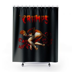 The Cramps Can Your Tiger Pussy Do The Dog Shower Curtains