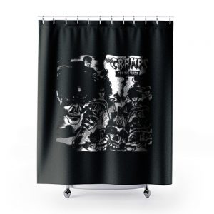 The Cramps Off The Bone Shower Curtains