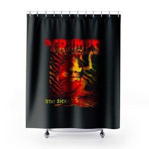 The Cramps Stay Sick Shower Curtains