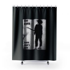 The Cure Boys Dont Cry Rock Band Shower Curtains