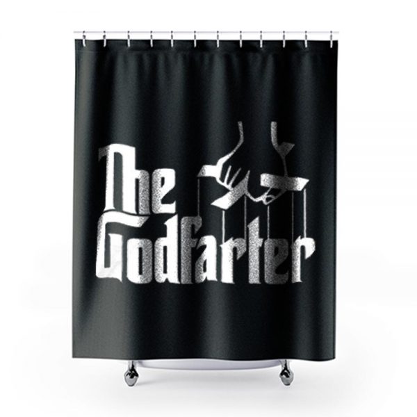 The Godfarter Shower Curtains