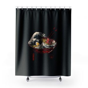 The Great Japanese Ramen Shower Curtains
