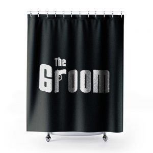 The Groom Shower Curtains