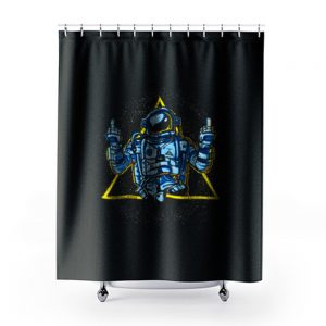 The Honest Astronaut Shower Curtains