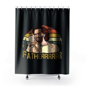 The It Crowd Fatherrr Fatherrrrrr Vintage Shower Curtains