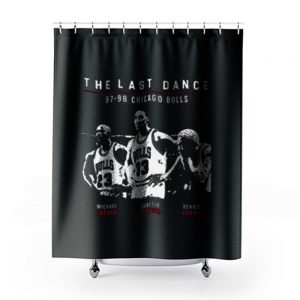 The Last Dance Chicago Bulls Shower Curtains