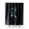 The Legend Of Green Warrior Shower Curtains