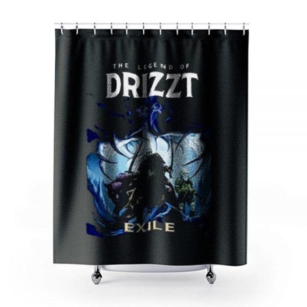 The Legend of Drizzt DoUrden EXILE Shower Curtains