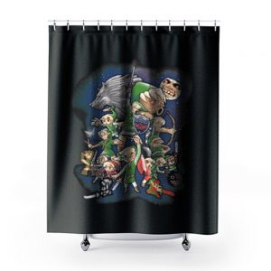 The Legend of Zelda Shower Curtains