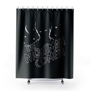 The Nightman Cometh Musical Shower Curtains