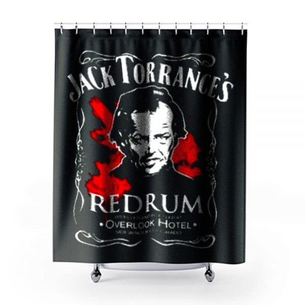 The Shining Jack Torrances Redrum Stephen King Kubrick Horror Movie Classic Shower Curtains