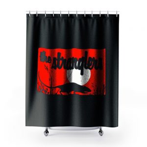 The Strangles Punk Rock Band Shower Curtains