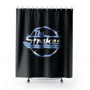 The Strokes Rock Band Shower Curtains