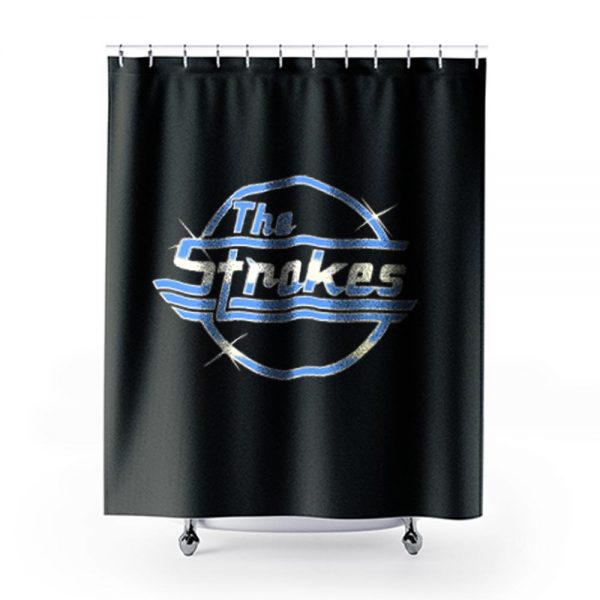 The Strokes Rock Band Shower Curtains