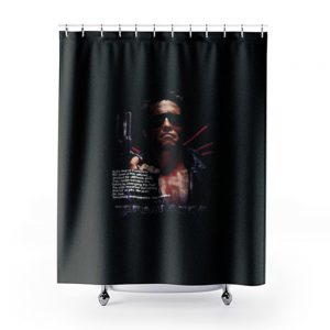 The Terminator Movie Shower Curtains