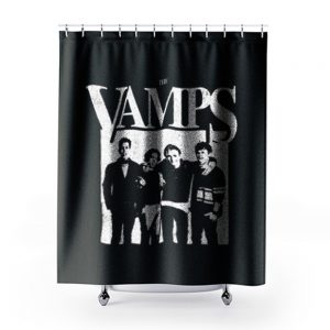 The Vamps Group Up Shower Curtains