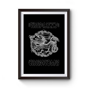 Thin Lizzy Chinatown Dragon Premium Matte Poster