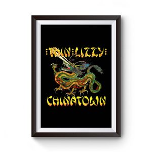 Thin Lizzy Chinatown hard rock Premium Matte Poster