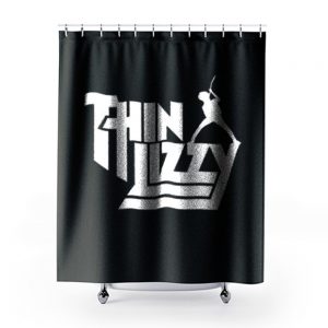 Thin Lizzy hard rock Shower Curtains