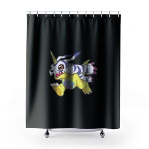 Thunder Horn Digimon Shower Curtains