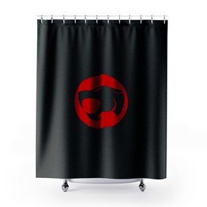 Thundercats Symbol Classic Logo Shower Curtains