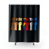 Together We Will Rise Coexist Shower Curtains