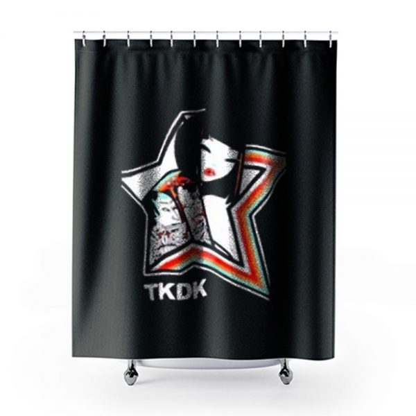 Tokidoki Retro Stella Girl Shower Curtains