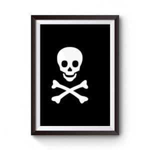 Totenkopf Pirat 2 Kinder Pulli Premium Matte Poster