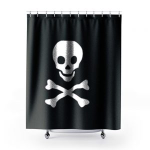 Totenkopf Pirat 2 Kinder Pulli Shower Curtains