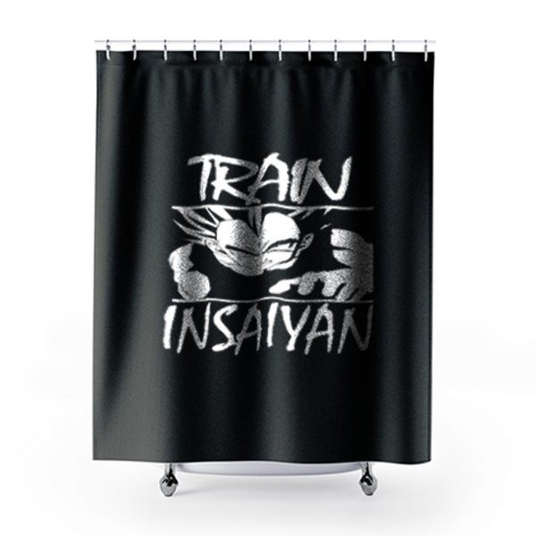 Train In Saiyan Shower Curtains