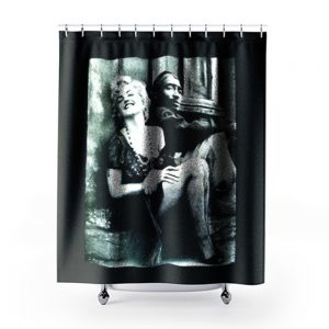 Tupac And Marilyn Monroe Couple Shower Curtains