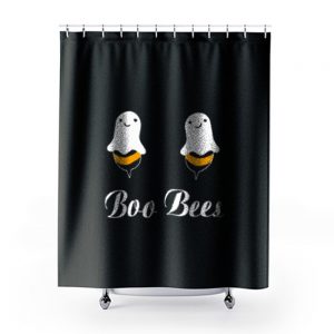 Twin Bee Boo Bees Shower Curtains