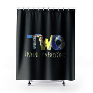 Two Infinity And Beyond Shower Curtains