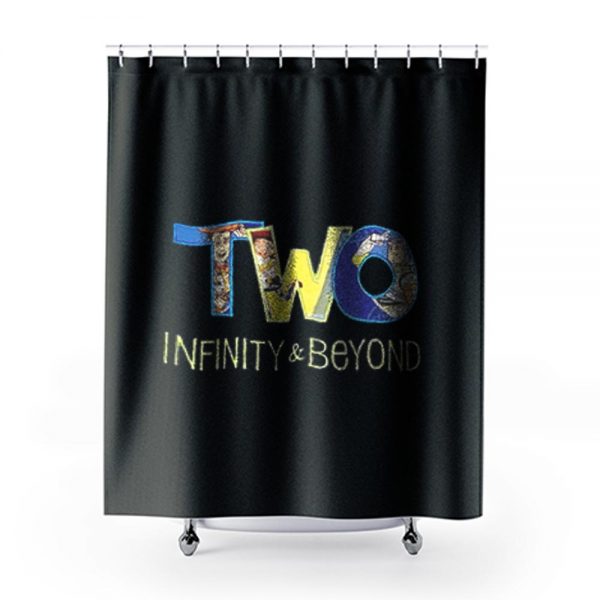 Two Infinity And Beyond Shower Curtains
