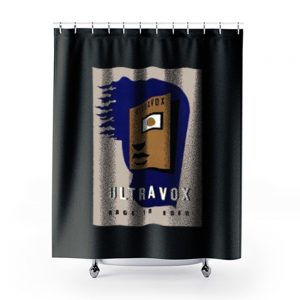 Ultravox Rage In Eden Shower Curtains
