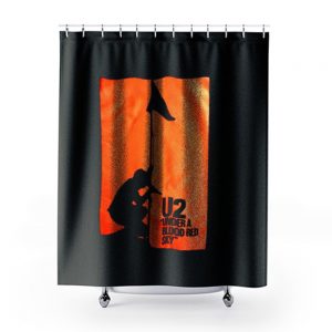 Under A Blood Red Sky U2 Shower Curtains