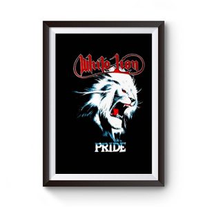 White Lion Band Pride Heavy Metal Hard Rock Band Premium Matte Poster