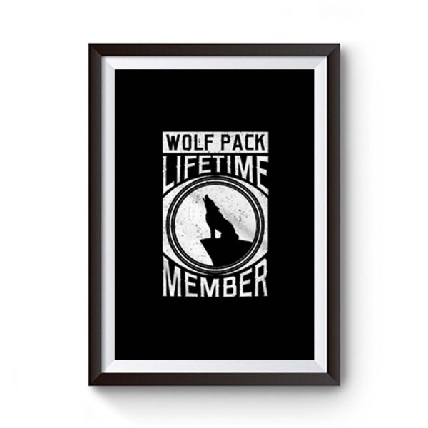 Wolf Pack kids Wolf Moon Lone Wolf Wolf Pack Premium Matte Poster