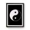 Yin And Yang Logo Premium Matte Poster