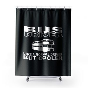 bus driver Shower Curtains