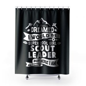 roud Scout Leader Girls Edition Shower Curtains