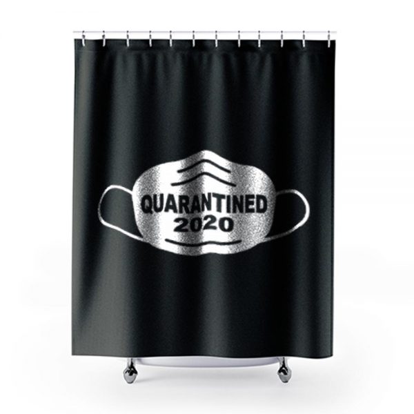 social distancing Quarantine Self Isolation Shower Curtains