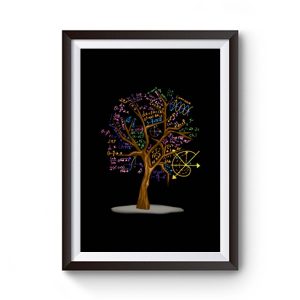 the tree of science Premium Matte Poster