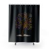 the tree of science Shower Curtains