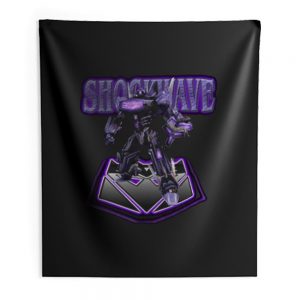 00s Video Game Classic War For Cybertron Shockwave Indoor Wall Tapestry